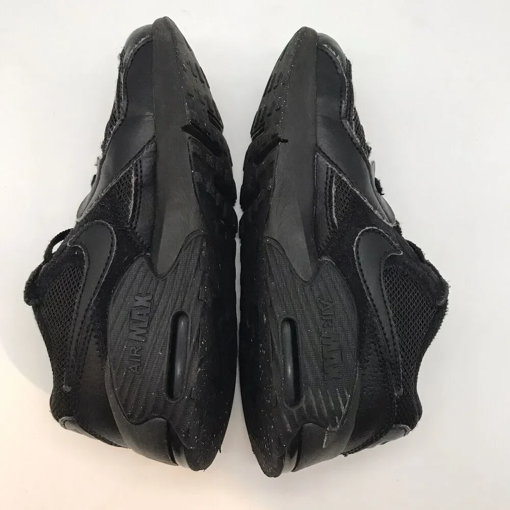 Nike Air Max Excee (PS) Triple Black Boy's 1Y Sneaker CD6892-005 Lace Up Low Top